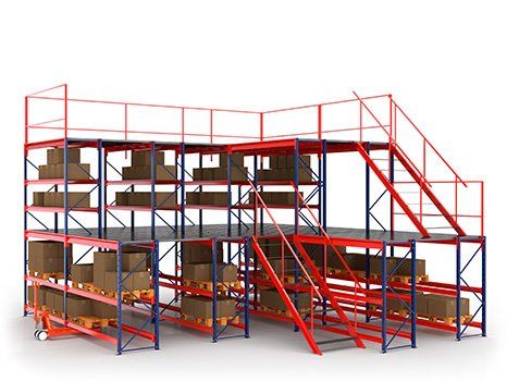 Фронтальные стелажи